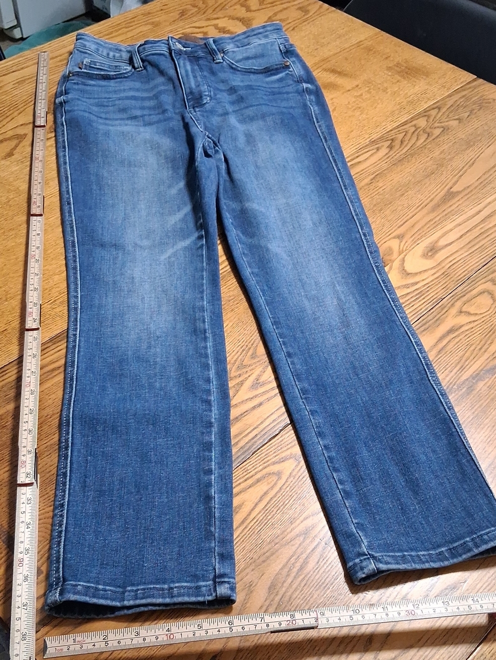 JUDY BLUE Jeans Womens 7 / 28 BLUE CAPRI  Denim Preowned Used Pants